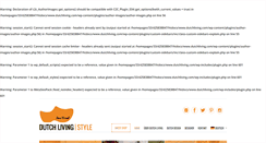 Desktop Screenshot of dutchliving.com
